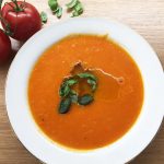 Einfache Tomatensuppe