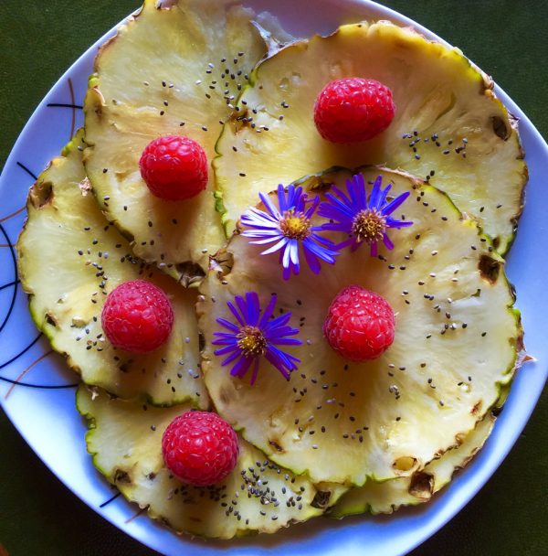 Ananas-Carpaccio