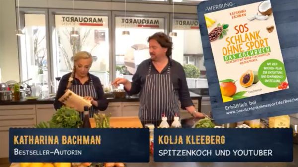 Live-Cooking mit Kolja Kleeberg und Katharina Bachman